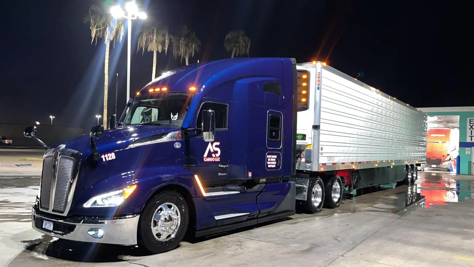 ASCargo freight operations at a Western U.S. distribution center